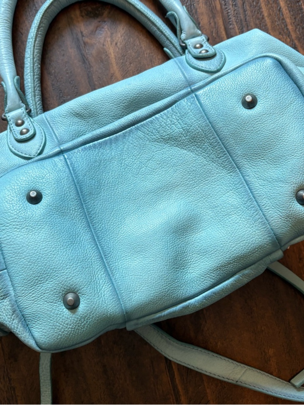 FREE PEOPLE Washed Sail Baby Emerson Handbag Purse - Picture 7 of 7